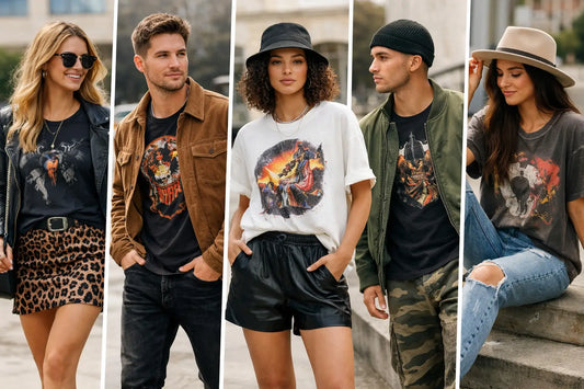 9 Graphic Tee Outfit Ideas With Real Presence